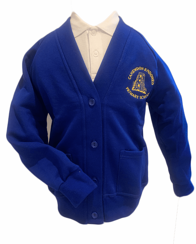 Canewdon Sweat Cardigan - Royal