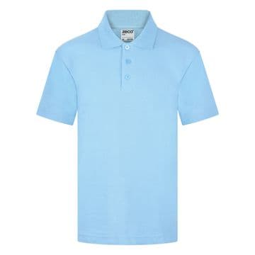 Castledon Polo - Plain no logo - Sky blue
