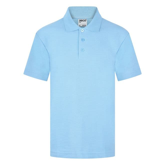Castledon Polo - Plain no logo - Sky blue