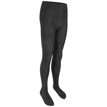 Cotton Rich Tights - Two Pair Pack - GT3214 - BLACK