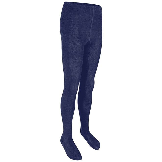 Cotton Rich Tights - Two Pair Pack - GT3214 - NAVY