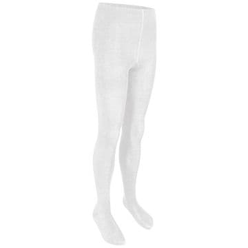 Cotton Rich Tights - Two Pair Pack - GT3214 - WHITE