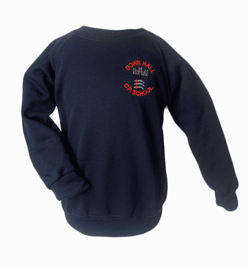 Down Hall P.E. Sweatshirt - Navy