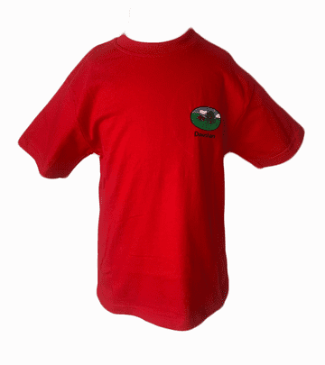Downham P.E. T-Shirt - Red