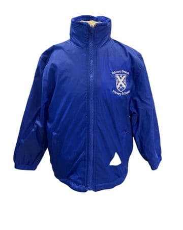 Edward Francis Reversible Fleece Jacket - Royal