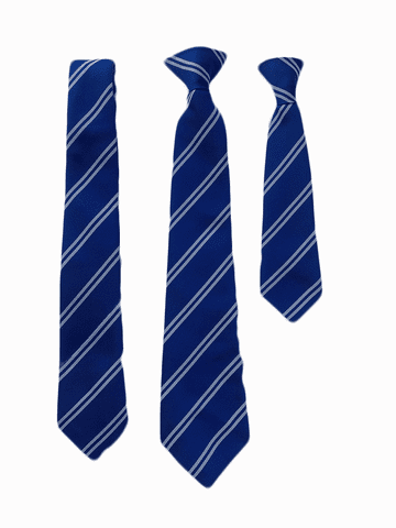 Edward Francis Tie - Royal/White