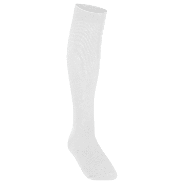 Girls Knee High Socks - Three Pair Pack - GS3210 - WHITE