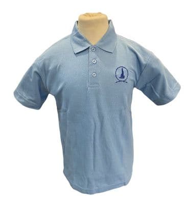 Great Wakering P.E. Polo Shirt - Sky Blue