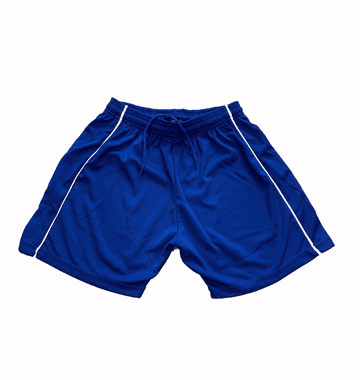 Greensward Sports Shorts - Royal/White - Boys & Girls