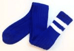 Greensward Sports Socks - Yr 8-11 - Royal/White - Boys & Girls