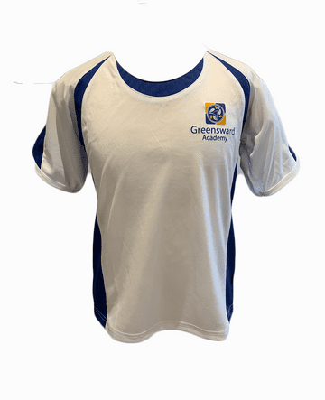 Greensward Sports Top Yr 8-11 - Royal/White - Boys & Girls