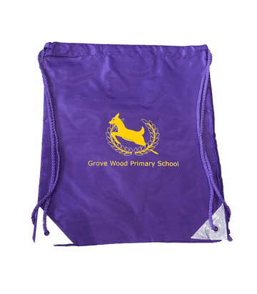 Grove Wood Infant P.E. Bag - PURPLE