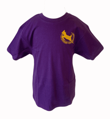 Grove Wood P.E. T-Shirt - PURPLE