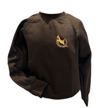 Grove wood PE Sweatshirt- Black with Logo