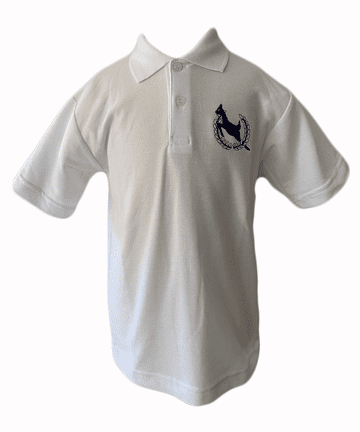 Grove Wood Polo Shirt - WHITE