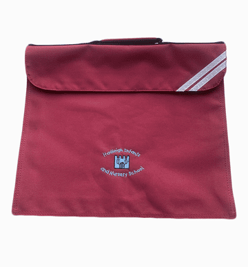 Hadleigh Infant Expandable Book Bag - MAROON