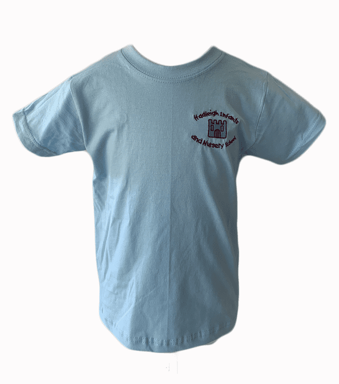 Hadleigh Infant P.E. T-Shirt - SKY BLUE