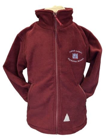 Hadleigh Infant Polar Fleece Jacket - MAROON
