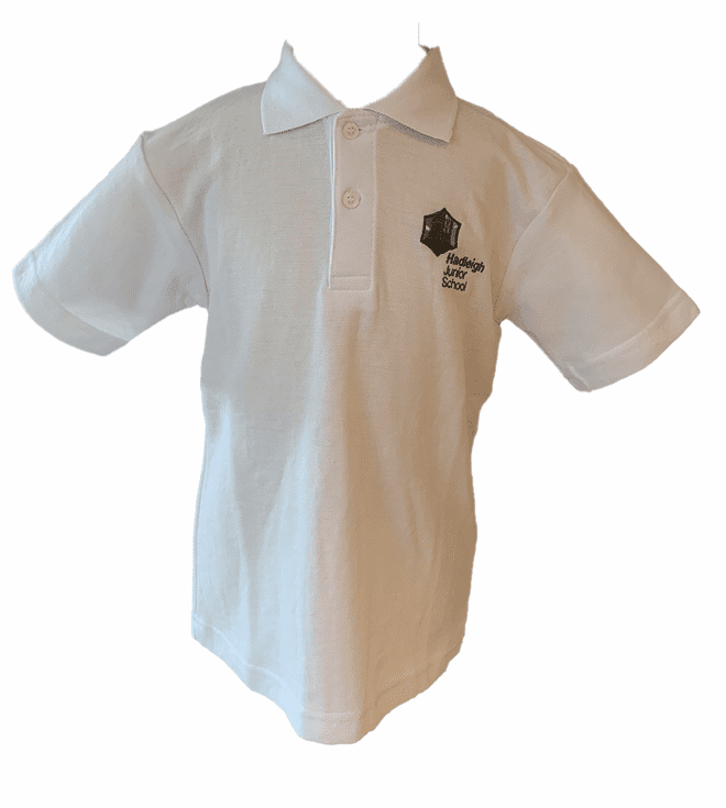 Hadleigh Junior Polo Shirt - White