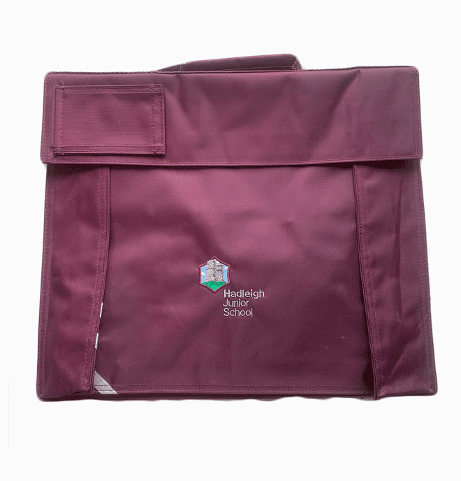 Hadleigh Junior Premium Book Bag - Maroon