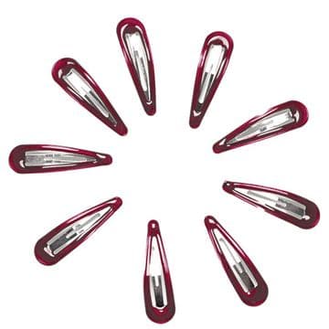 Hair Clips - MAROON
