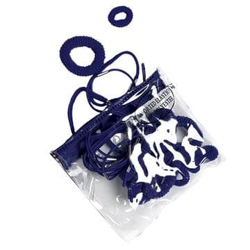 Hair Pony Bag - NAVY