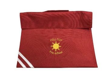 Hilltop Expandable Book Bag - RED