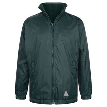 Hockley LIFT Reversible Fleece Jacket - Green- with logo