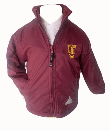 Holt Farm Reversible Fleece Jacket - Maroon