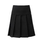 Junior Pleated Skirt - DL977 - BLACK