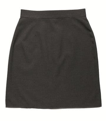 Kick Pleat Pencil Skirt - GS3016 - BLACK