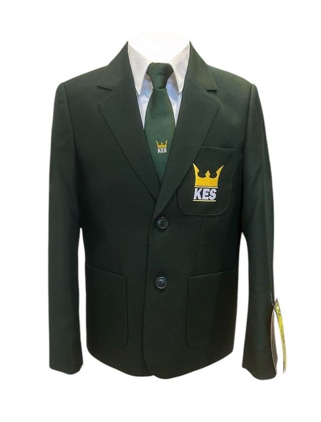 King Edmund Blazer - Bottle Green - GIRLS (1)