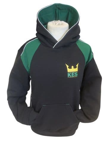 King Edmund Hoody - Emerald/Black - Boys & Girls