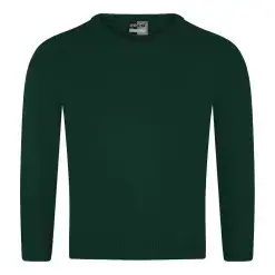 Knitted V-Neck Jumper - Plain - Various Colours Available