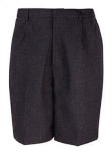 OLOR Boys Fully Lined School Day Shorts - GREY