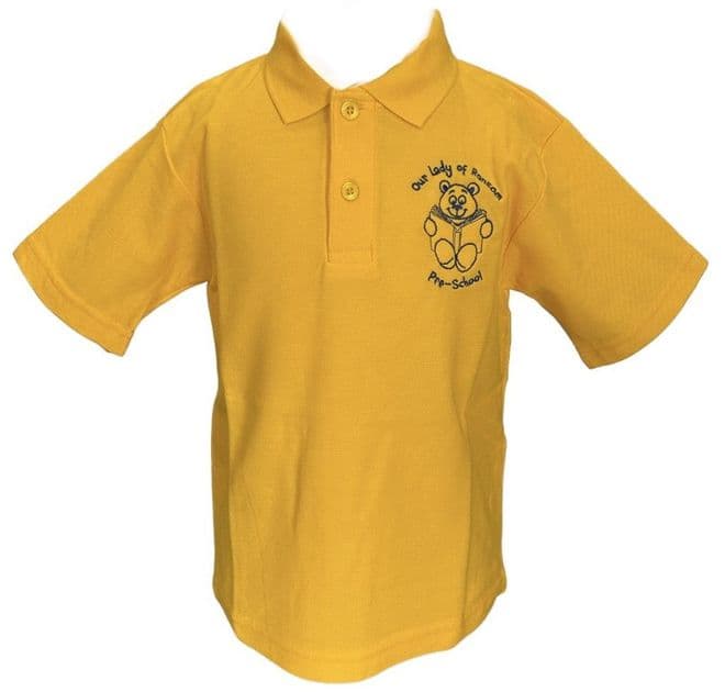 OLOR Pre-School Polo Shirt - Gold