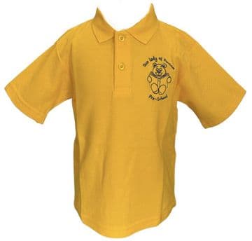 OLOR Pre-School Polo Shirt - Gold