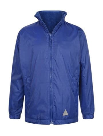 Plumberow LIFT Reversible Fleece Jacket with logo- Royal