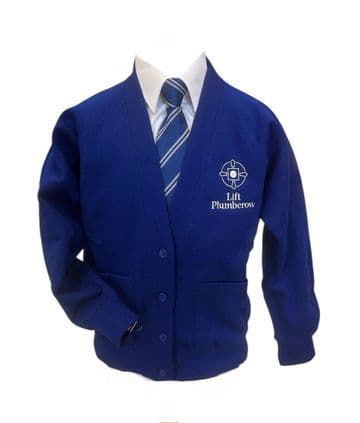 Plumberow LIFT Sweat Cardigan - Royal