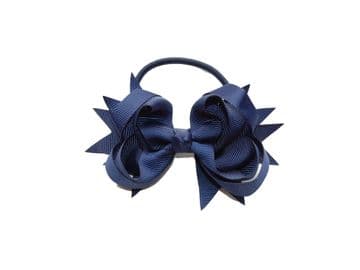 Pony Big Bow - NAVY