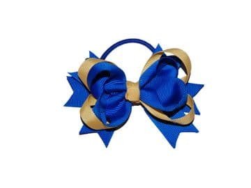 Pony Big Bow - ROYAL/GOLD