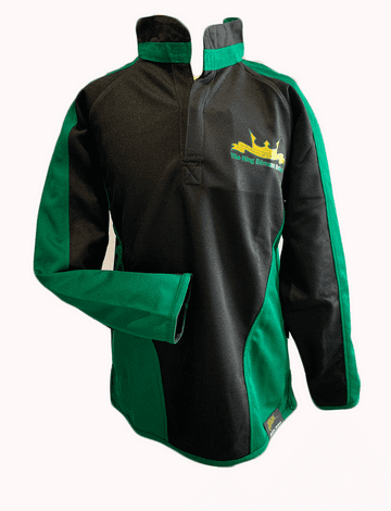 REDUCED BY 25% - King Edmund Rugby Shirt - Emerald/Black - Boys