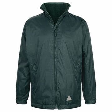 Reversible Fleece Jacket - BOTTLE GREEN
