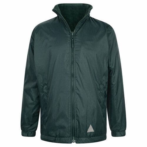 Reversible Fleece Jacket - BOTTLE GREEN