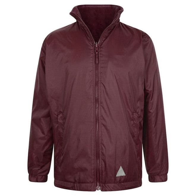 Reversible Fleece Jacket - MAROON