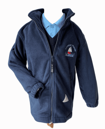Riverside Polar Fleece Jacket - Navy