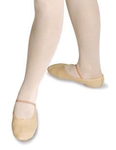 Roch Valley Full Sole Premium Leather Ballet Shoes. White/Pink /Black