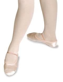 Roch Valley Split Sole Satin Ballet Shoes Pink only. EXAM SHOE ONLY