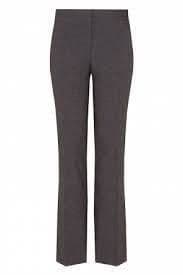 Senior Girls Slim Fit Trousers DL965 - GREY