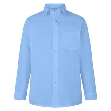 Shirt Non-Iron - Twin Pack - LONG SLEEVE - SKY BLUE